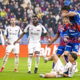Nicolas Vouilloz inscrit le 5-1 KEYSTONE/GEORGIOS KEFALAS